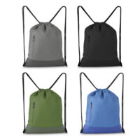 SacolaMochila Poliéster 210D e PU (43x35x9cm)