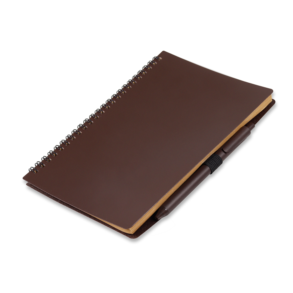Caderno Capa PP com Caneta AS-CAD370